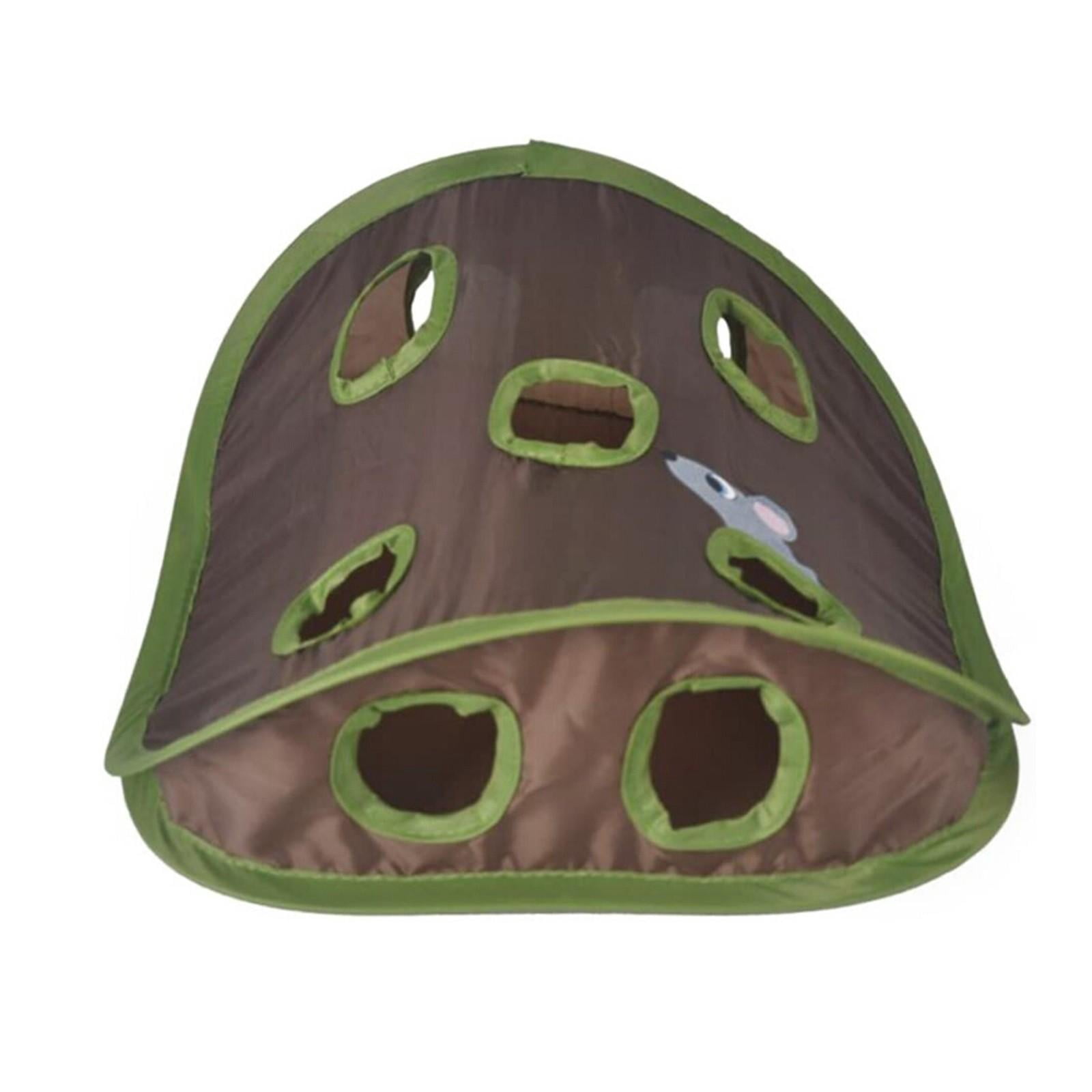 CozyFiel Collapsible Cat Puzzle Toy, Interactive Play Tent with Holes ...