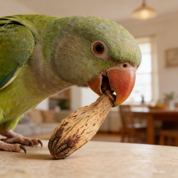 CozyFiel Dried Corn Cob Bird Chew Toy, 7 10cm Natural Treat for Parrots Hamsters Squirrels, 1 Pack