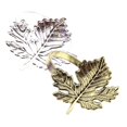 Silver Pickup Rings CozyFiel Leaf Napkin Rings, Metal Fall Maple Leaf Napkin Holders for ...