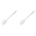 CozyFiel White Silicone Spatula Set, Flexible Cooking Scraper with ...