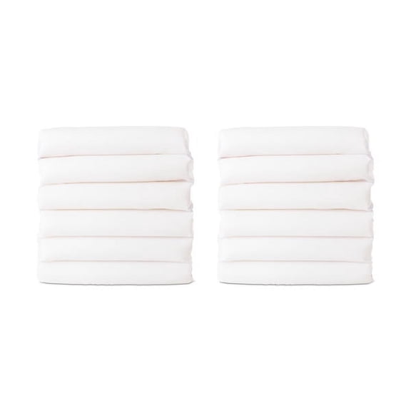 CozyFit Standard Cot Sheets (12-pack)