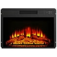 CozyHom 23 Inch Electric Fireplace, Recessed Wall Mounted Electric