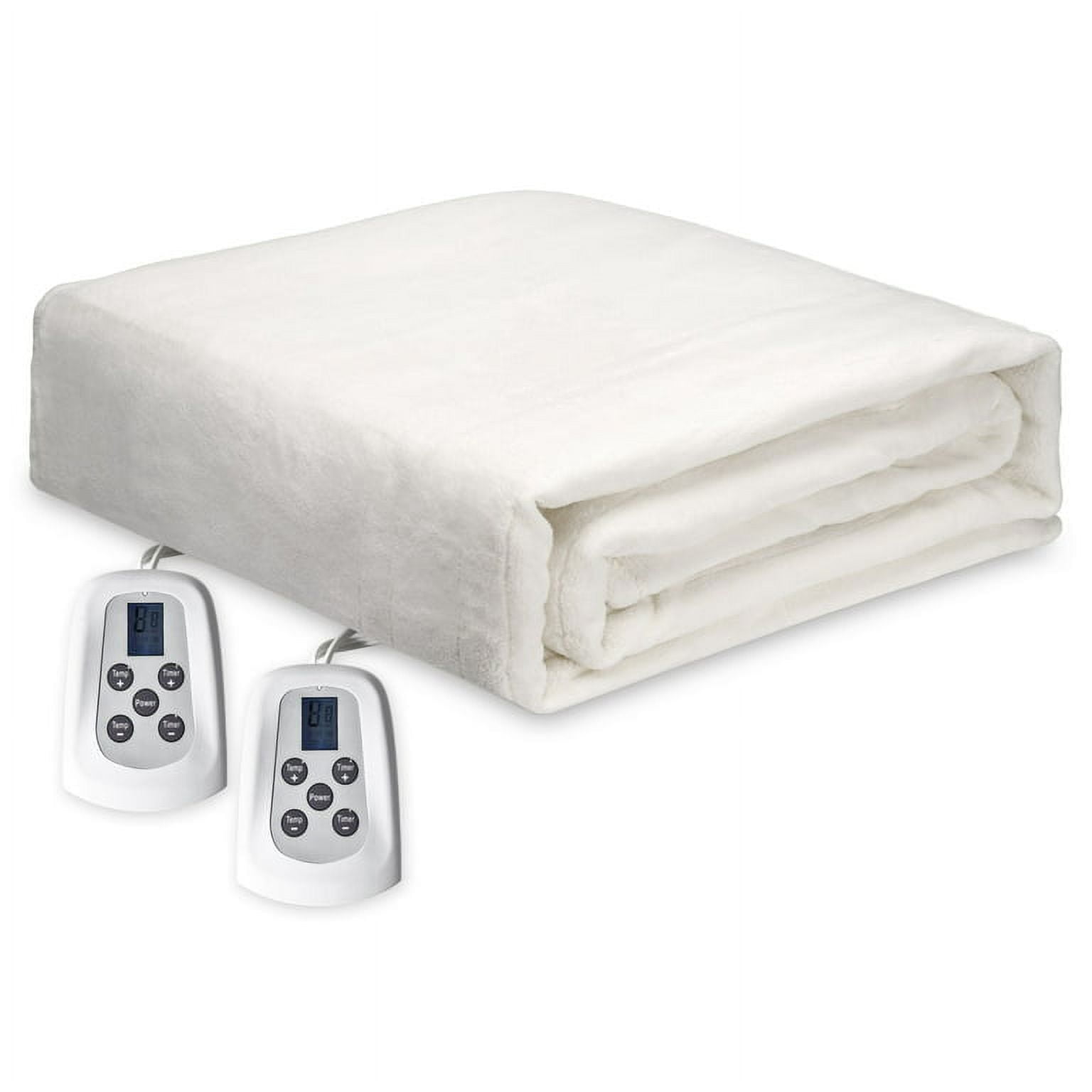 CozyHom King Size Heated Electric Blankets Dual Control, King Size