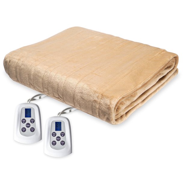CozyHom Oversized Heated Electric Blankets Dual Control, King Size