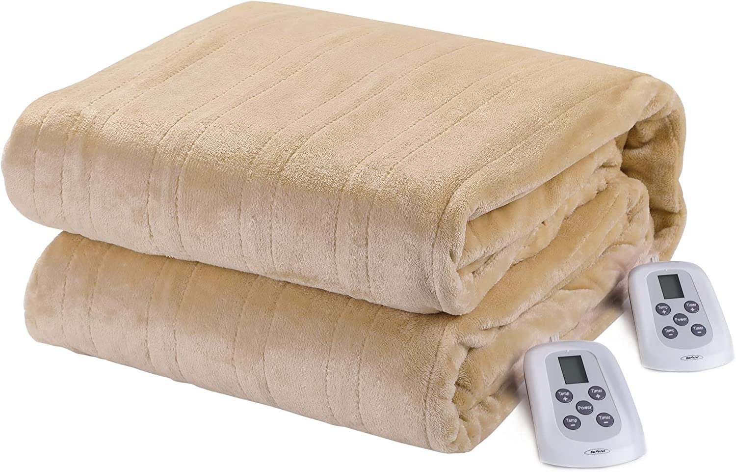 CozyHom Queen Size Heated Electric Blankets Throw Soft Flannel Heating - Do Heated Blankets Turn Off Automatically