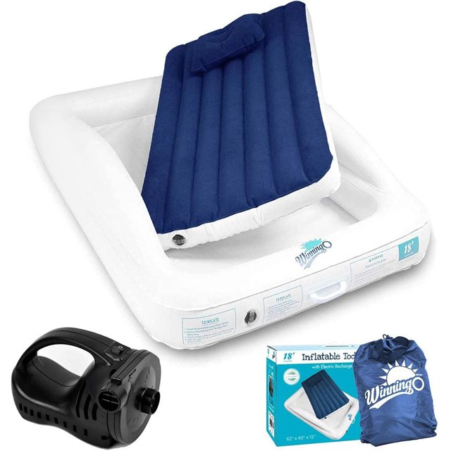 CozyHom Toddler Air Mattress, Portable Kids Air BedBlow Up Mattresses