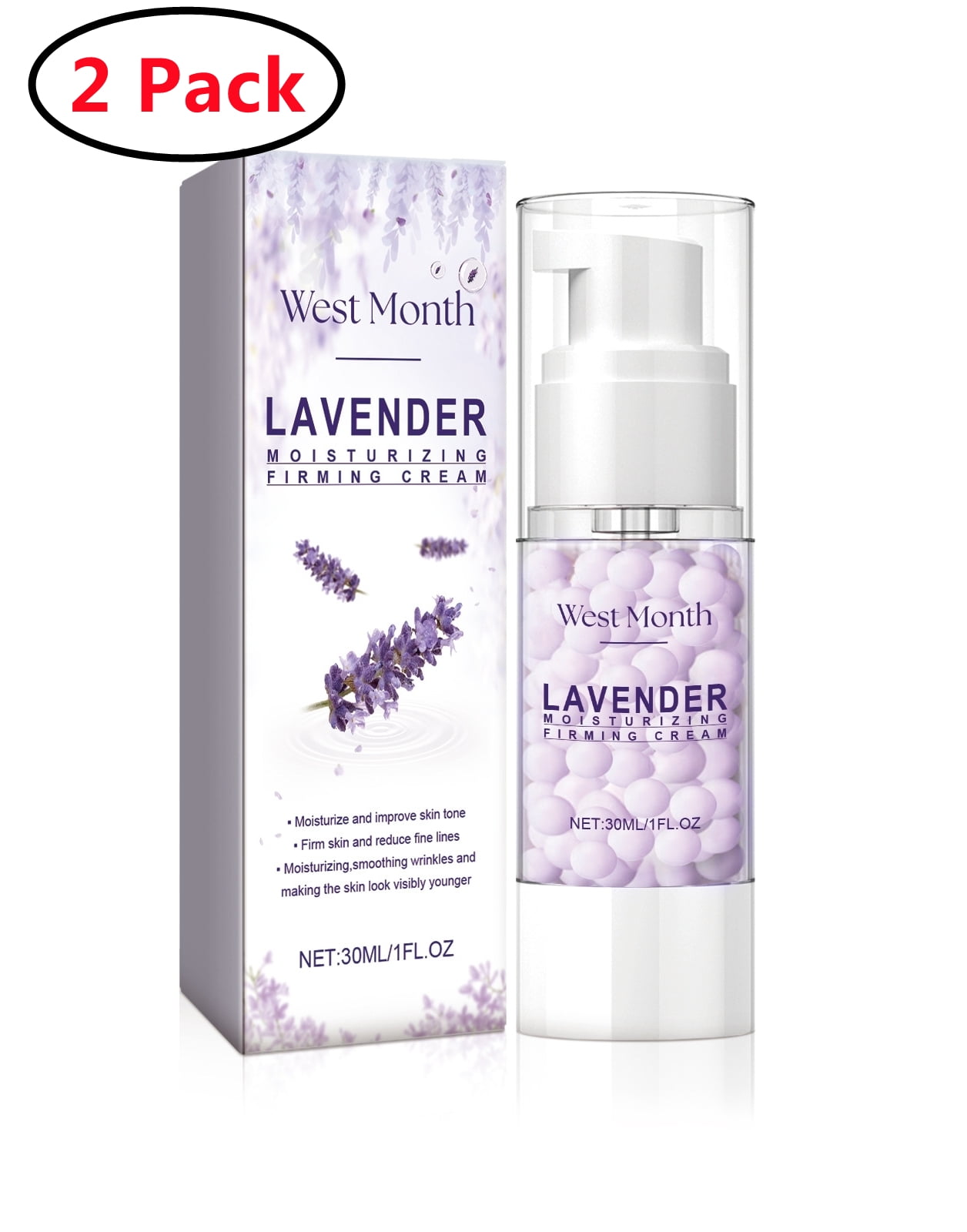 CozyHome 2 Pack Face & Body Moisturizer Deep Moisturizing Face Cream