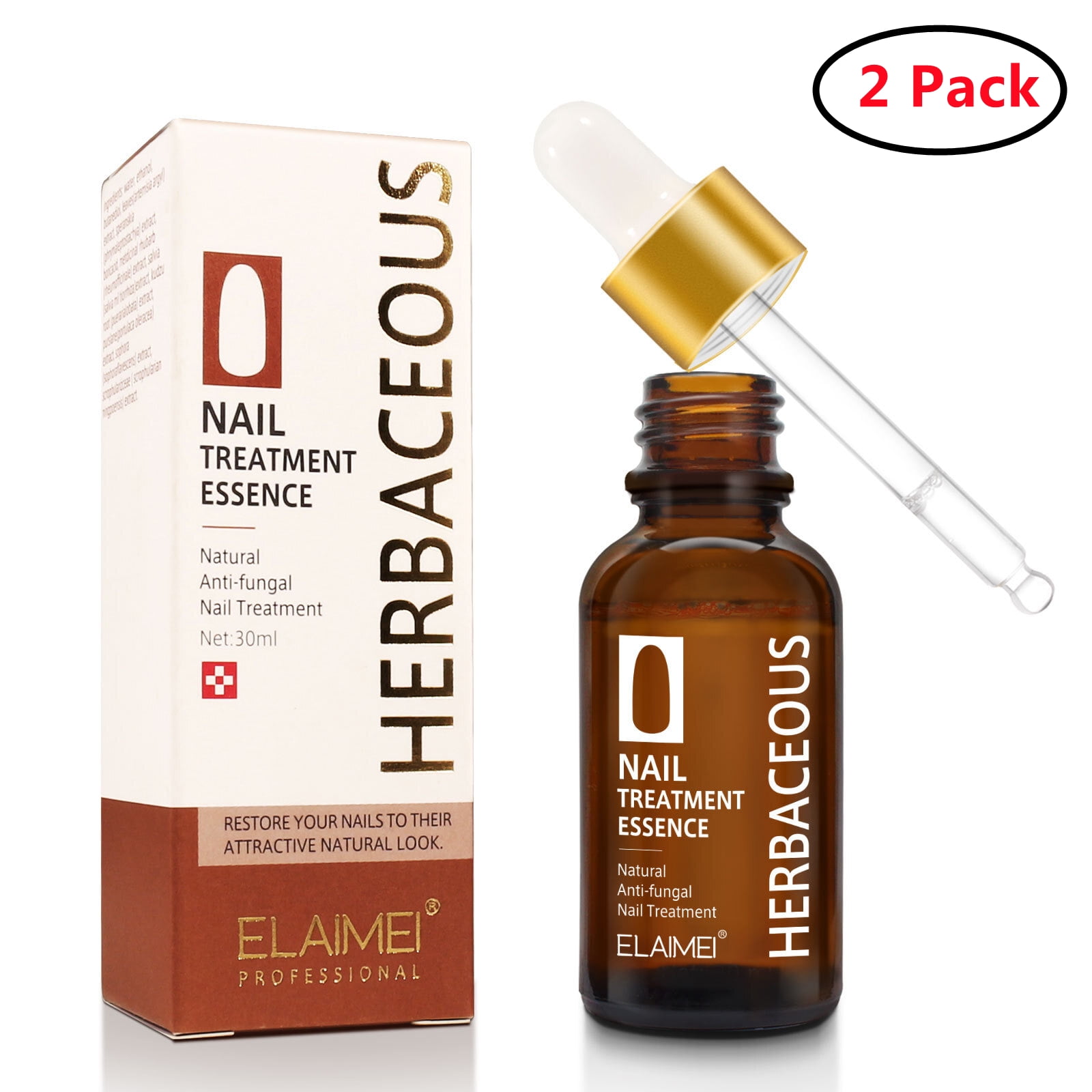 CozyHome 2 Pack Finger & Toenail Solution Kit EXTRA STRONG Made in USA