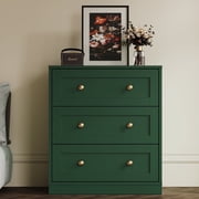 green emerald velvet dress Reagan - 3 Drawer Nightstand