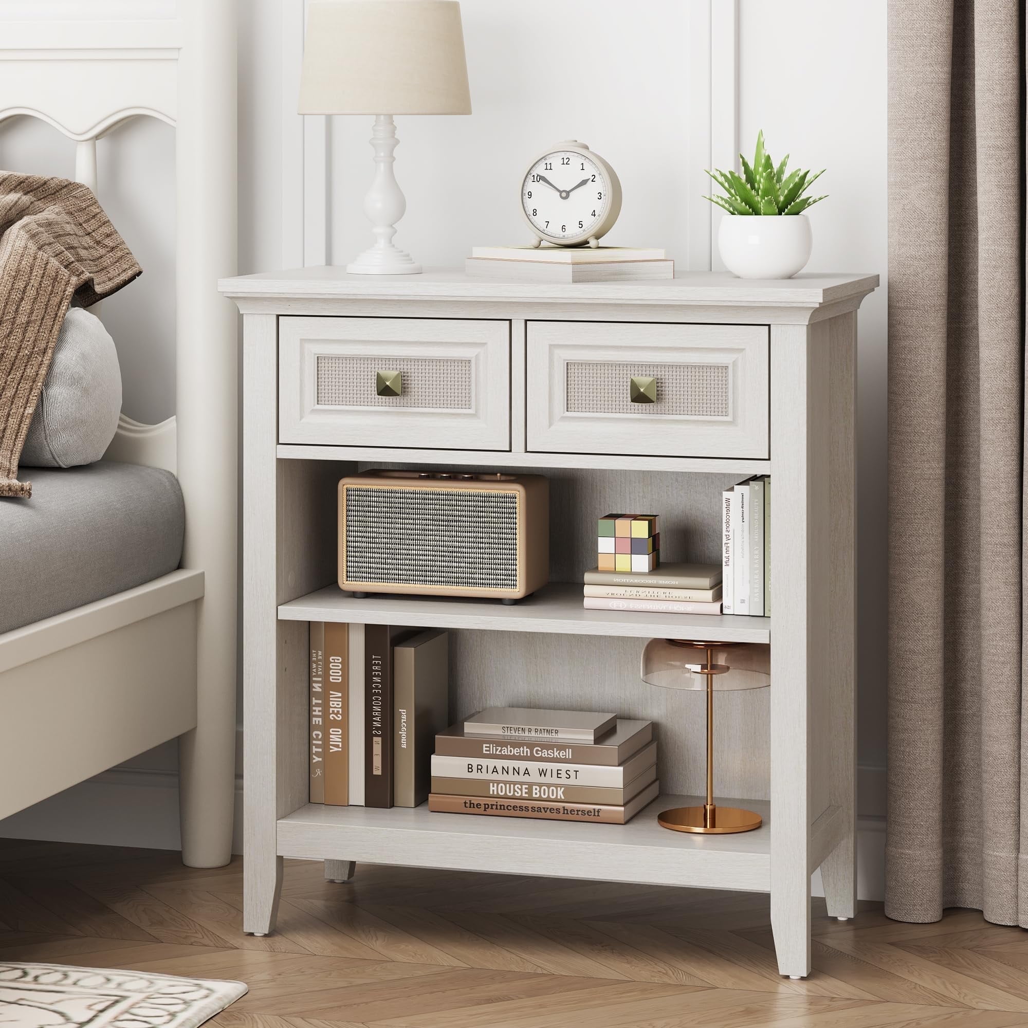 28'' 2 Drawer Accent Storage Cabinet