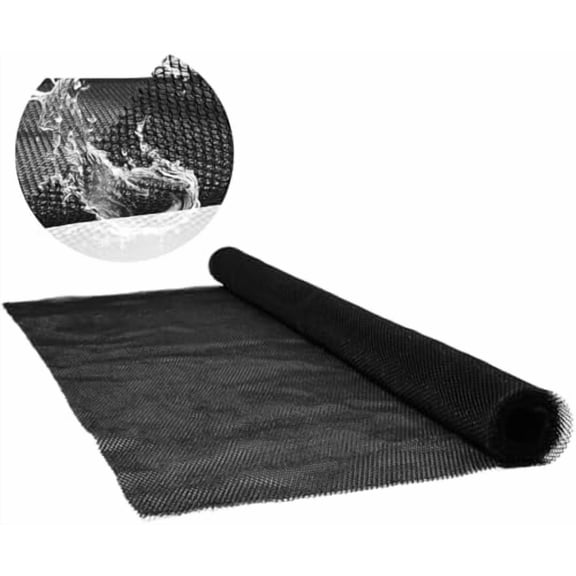 CozyNestFinds Breathable Mattress Underlay, 80 x 60 inches, Queen Size, 3D Air Mesh Fiber, Ventilation, Black