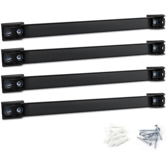 CozyNestFinds Magnetic Tool Holder Strip 4 Pack, 12 In Heavy Duty Tool Organizer Magnetic Strip, Tool Magnet Bar For Garage Tool Organization