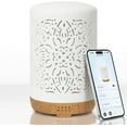 thumbnail image 1 of CozyNestFinds Smart Essential Oil Diffuser with Wifi, Alexa, Google Home, App Phone Control, LED, Auto Off, 1 of 18