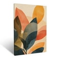 thumbnail image 1 of CozyNet Abstract Botanical Art Blending Minimal Geometric Patterns With Natural Forms Wall Art Prints With Frame Canvas Perfect for Living Room & Bedroom, Ready to Hang, Wall Decor 12"x16"in, 1 of 4