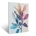 thumbnail image 1 of CozyNet Artistic Botanical Art Featuring Softly Blended Plant Textures And Gentle Gradients Wall Art Prints With Frame Canvas Perfect for Living Room & Bedroom, Ready to Hang, Wall Decor 12"x16"in, 1 of 4