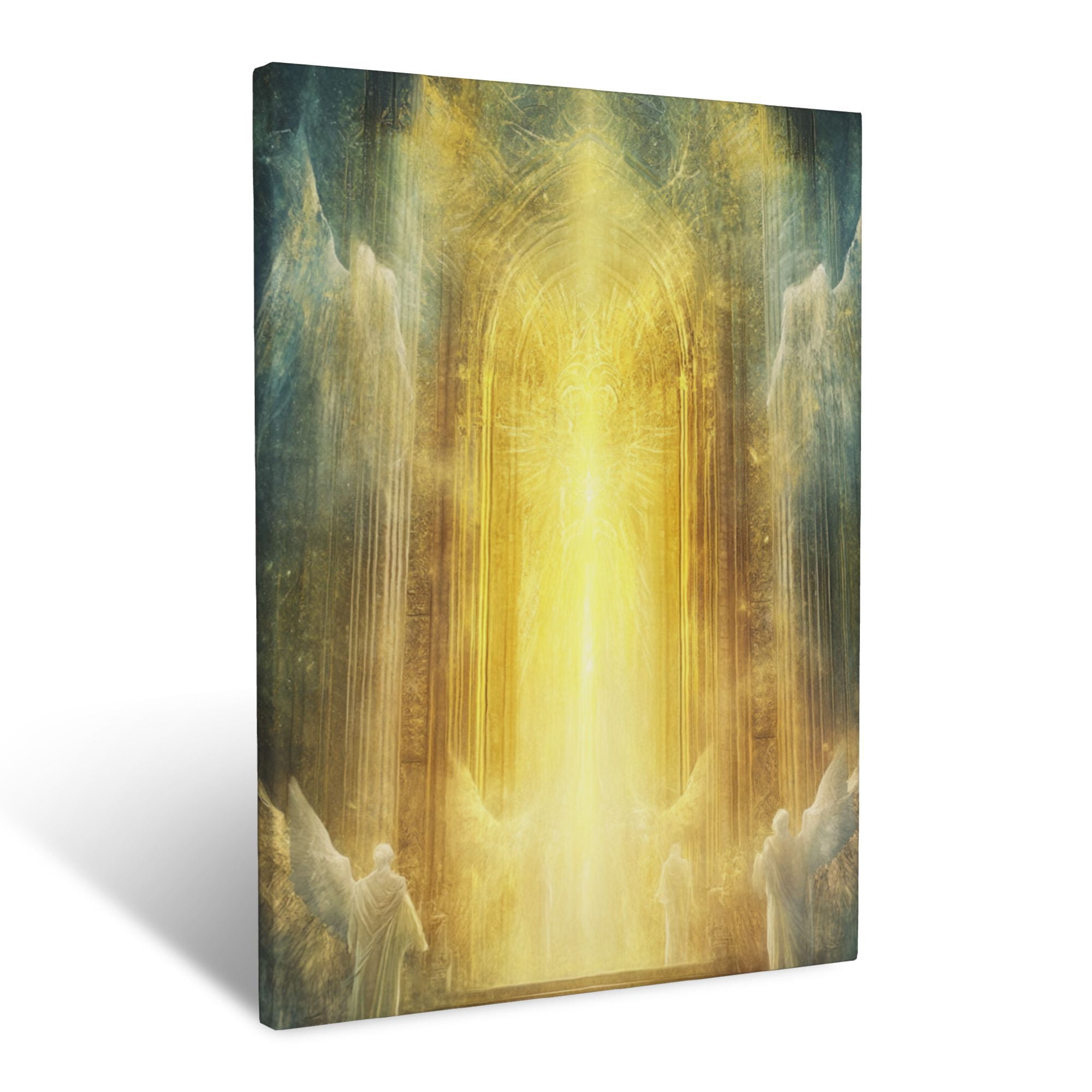 CozyNet Glorious Gates Of Heaven Surrounded By Glowing Light And ...