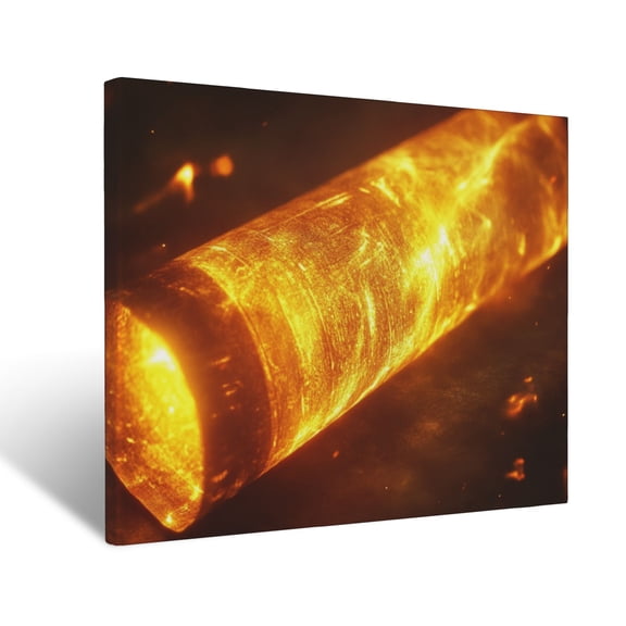 CozyNet Glowing Scroll Unfurling In Light Powerful Symbol Of Divine Truth, Prophecy & Revelation Wall Art Prints With Frame Canvas Perfect for Living Room & Bedroom, Ready to Hang, Wall Decor 12"x16"