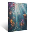 thumbnail image 1 of CozyNet Surreal Artistic View Of A Dreamlike Forest Filled With Radiant, Glowing Plants Wall Art Prints With Frame Canvas Perfect for Living Room & Bedroom, Ready to Hang, Wall Decor 16"x20"in, 1 of 4