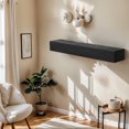 thumbnail image 1 of CozyNook 48'' Solid Wood Fireplace Mantel Western Red Cedar Wall-Mounted & Floating Shelf for Home Decor, 1 of 5