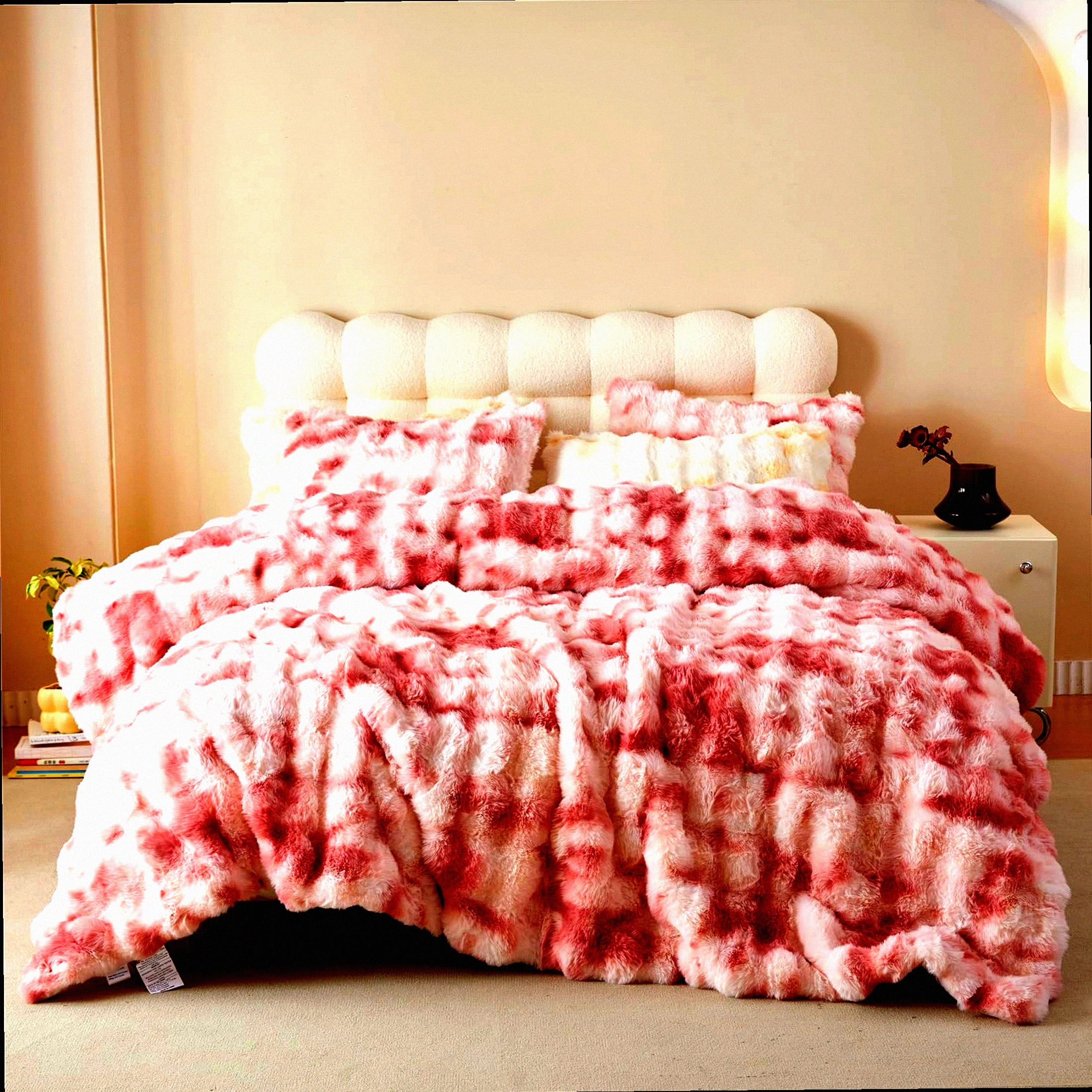 Minky comforter king sale