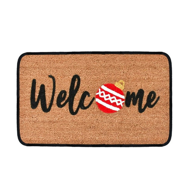 CozyQx 2024 Home Decor Christmas Doormats Blanket Home Front