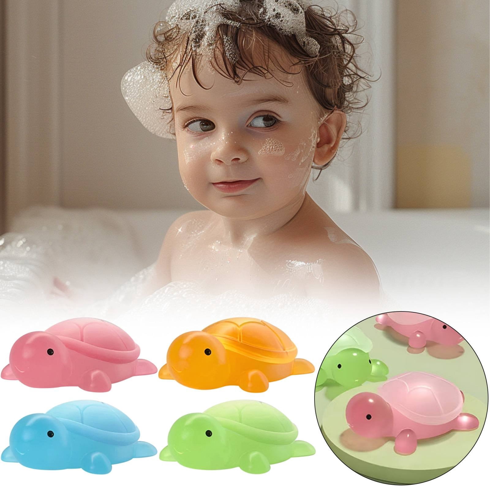 CozyQx 4pcs 3D Turtle Shape Scented Soap - Creative Kids Bath Soap ...