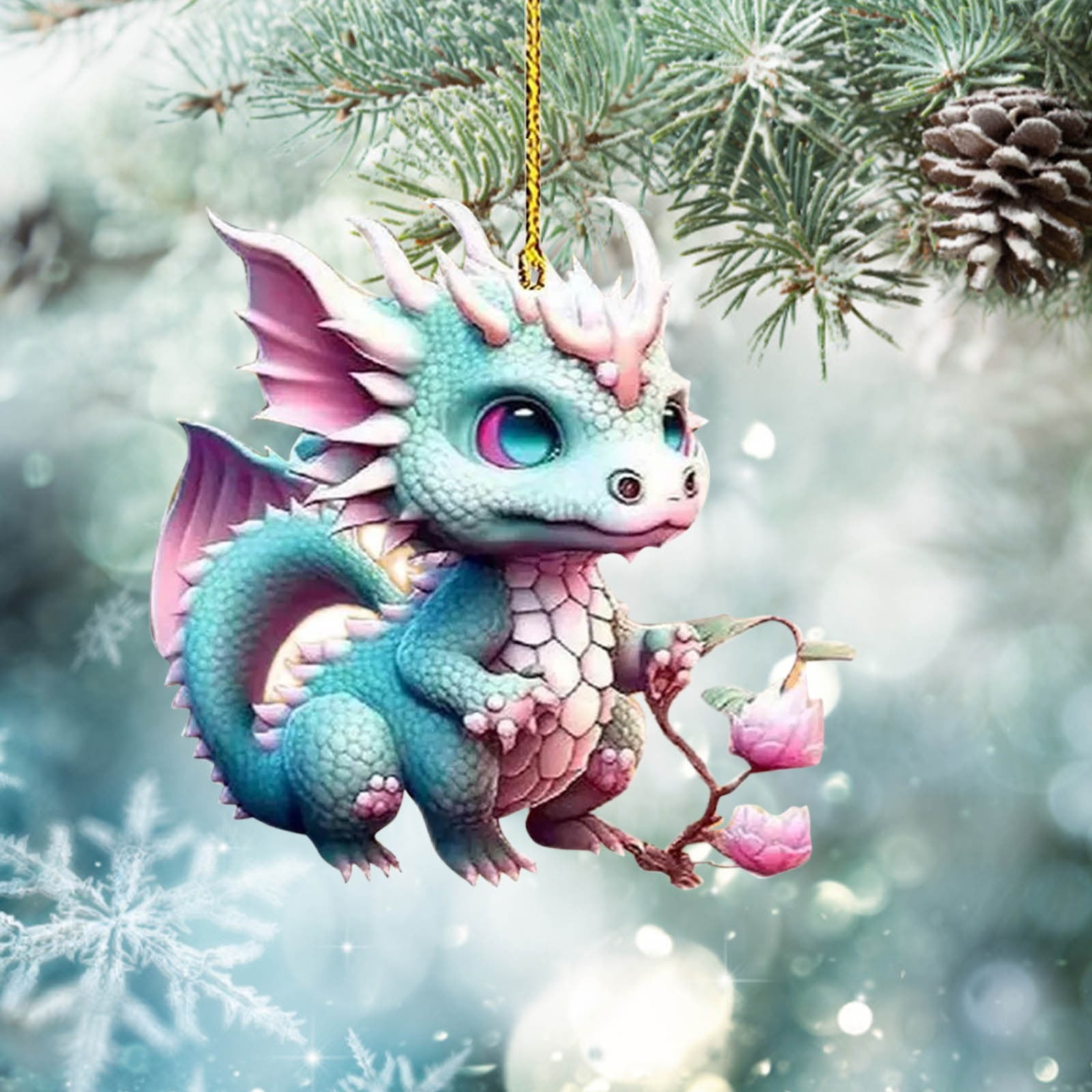 CozyQx Decorations Creative Cartoon Animal Boy Christmas Decoration