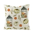 CozyQx Home Essentials Thanksgiving Pumpkin Sunflower Pillowcase Sofa