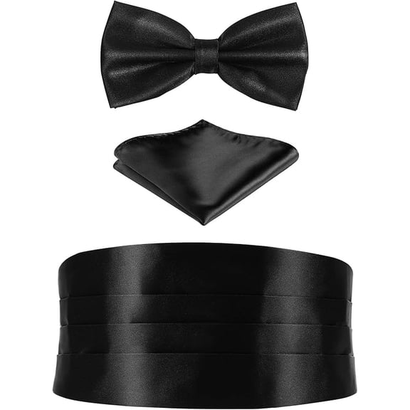Cozyall Cummerbunds Men's black belt