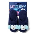 thumbnail image 1 of Cozyfoams Women's Holiday Novelty Scuff Slipper with Gift Bag, 1 of 7