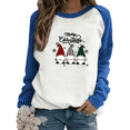 thumbnail image 1 of Cozyfort Long Sleeve Shirts for Women Plus Size Womens Christmas Print Long Sleeved Plus Size Crewneck Pullover Top Womens Tops Casual, 1 of 3