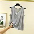 thumbnail image 1 of Cozyfort Women Plus Size Tank Top Casual Summer Tops Loose Fit Sleeveless T Shirts Trendy Crewneck Tunic Tees, 1 of 9