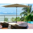 thumbnail image 1 of Cozyhom 10x 6.5ft Patio Umbrella,UV Protection Outdoor Parasol,Taupe, 1 of 6