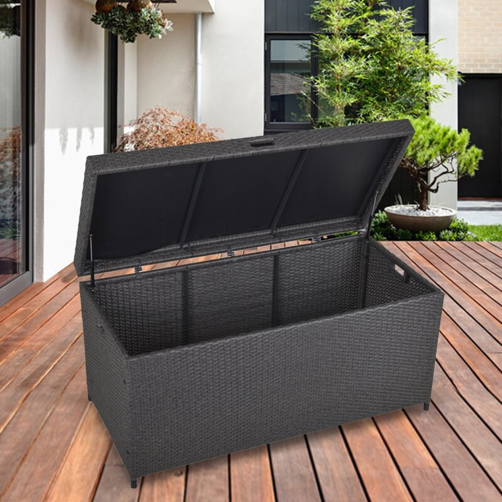 Cozyhom 140 Galllons Storage Container For Outdoor, Storage Containers