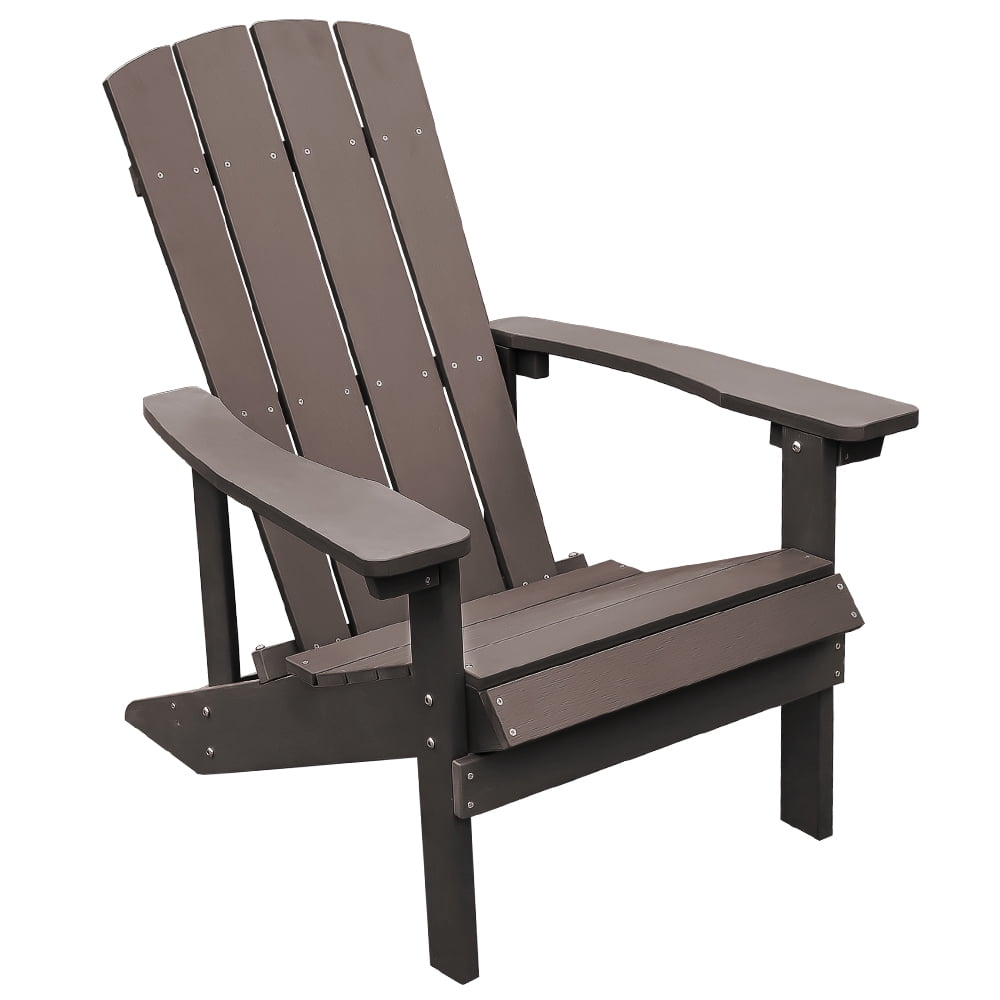 Cozyhom Big Easy Outdoor Wooden Adirondack Chair, Adirondack Patio Chairs, Weather Resistant For