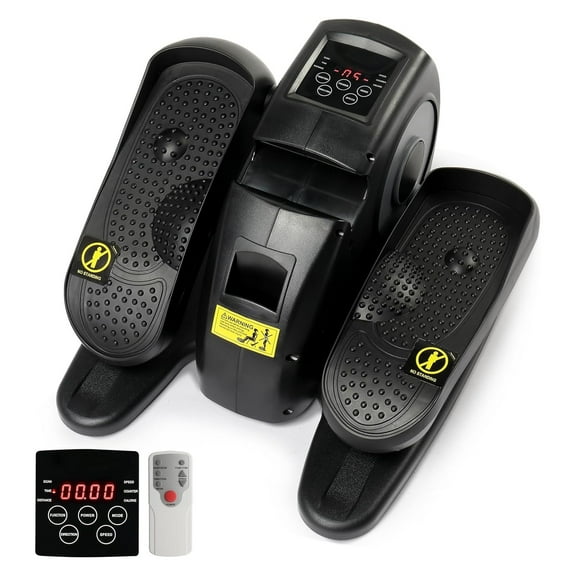 Cozyhomestore Under Desk Elliptical Machine, Black