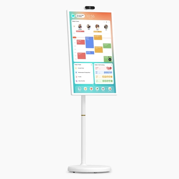 Cozyla Calendar+ Go: 32" 4K UHD Mobile Smart Digital Calendar Planner with A Camera
