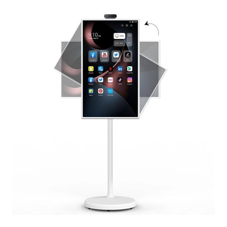 Cozyla 32-inch Full HD 1080p Tablet TV with Google Play Store and Full Swivel Rotation (White)