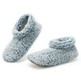 thumbnail image 1 of Cozylook Fuzzy Slippers for Women Indoor with Non-Slip Grippers, Warm Fluffy Sherpa Lined - Soft Sole House Sock Shoes, 1 of 7