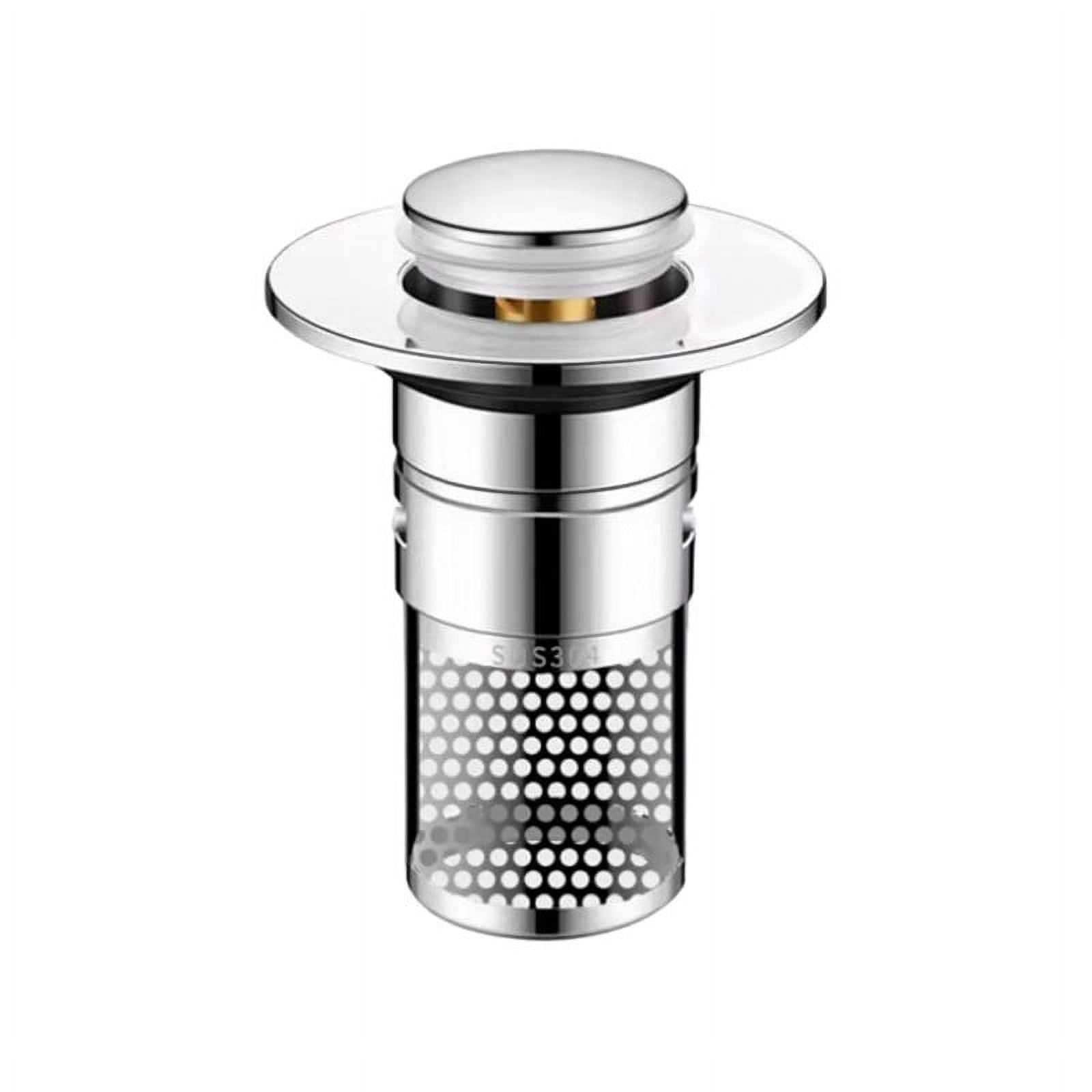 Cozynook sink drain strainer basket – removable bathroom sink stopper ...