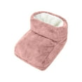 thumbnail image 1 of Cozzii Heating Foot Warmer - Flannel Heated Slippers for Comfortable Feet - Ideal for Home Use by Men and Women, 1 of 5