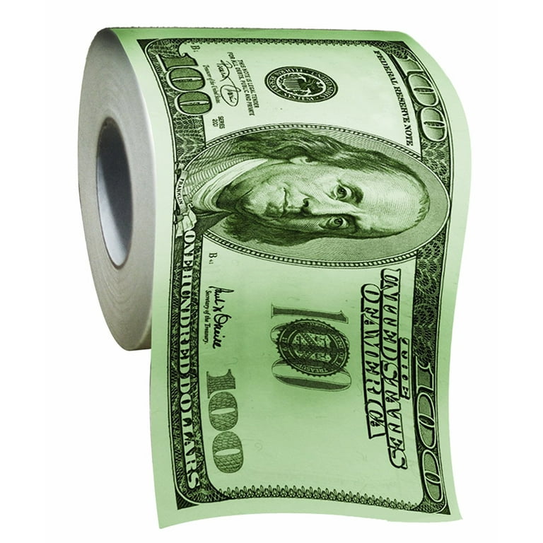 $100 One Hundred Dollar Bill TP Roll Supplies $100 One Hundred Dollar Bill TP Roll Supplies