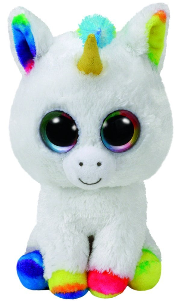 TY Beanie Boos -Wishful Unicorn (Glitter Eyes) Small 6 Plush