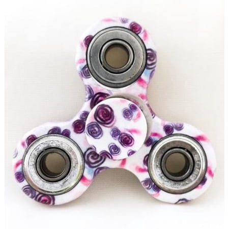 Cp Tri Hand Spinner Fidget Spinners Roses Flowers Design Toy Stress Reducer Ball Bearing - May help with ADD, ADHD, Anxiety, and Autism Adult Children