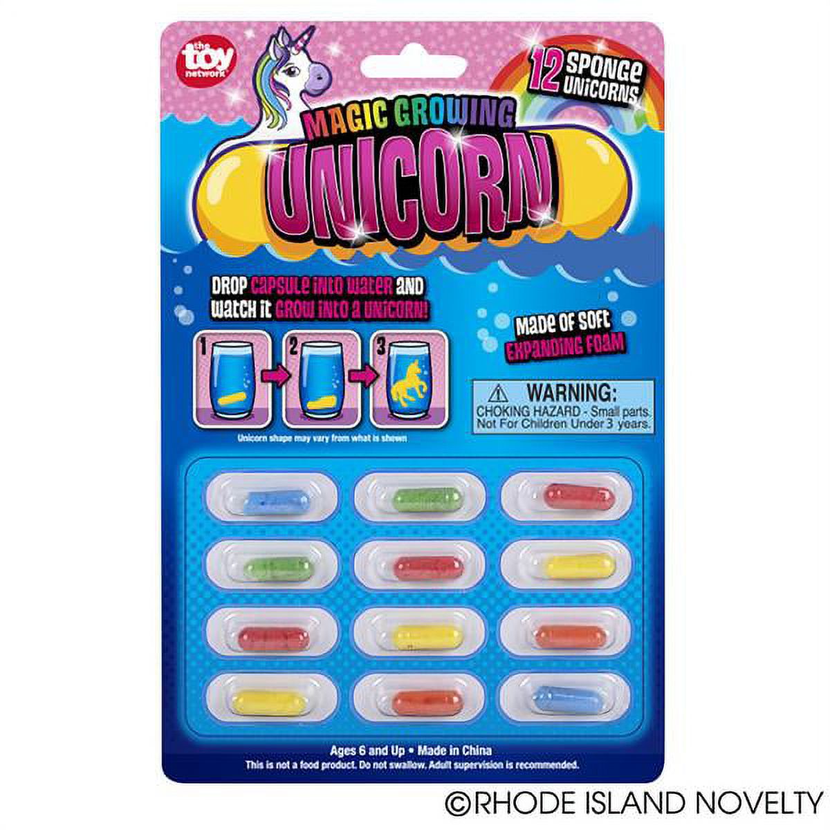 Cp Usa Magic Growing Unicorn Magic Capsule 1pack ( 12 Sponge Capsules
