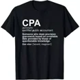 thumbnail image 1 of Cpa Certified Public Accountant Definition Funny Gift T-Shirt Unisex S-5XL Hot Trending Shirt, Vintage Birthday Gift, 1 of 3