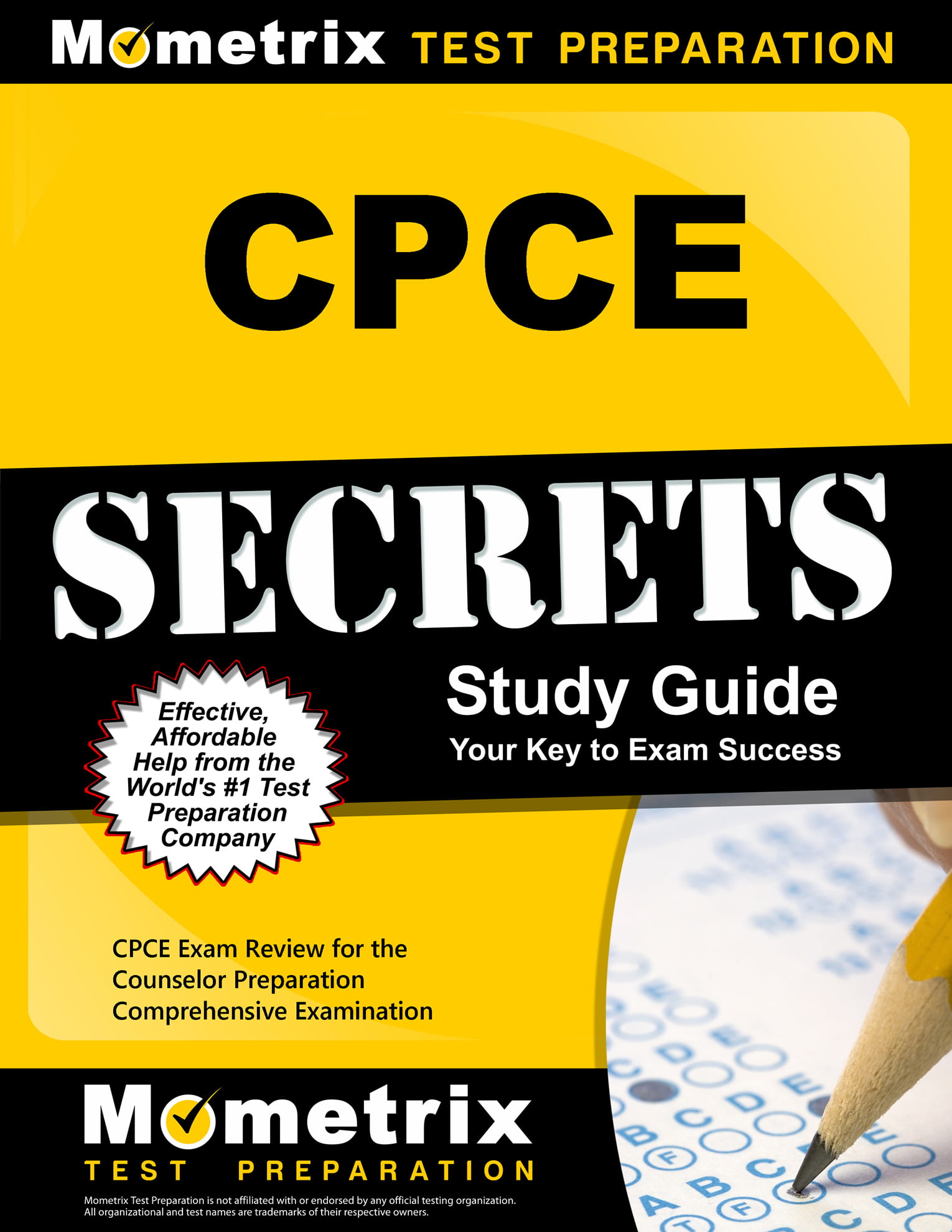 Cpce Secrets Study Guide Cpce Test Review for the Counselor