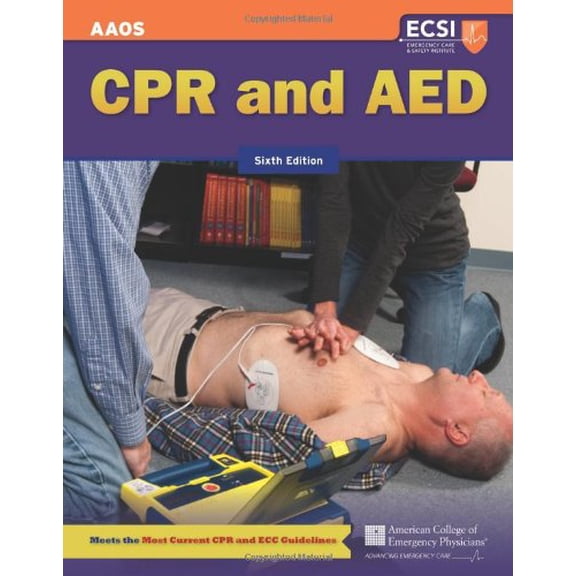 Pre-Owned CPR and AED (Paperback) 1449609406 9781449609405