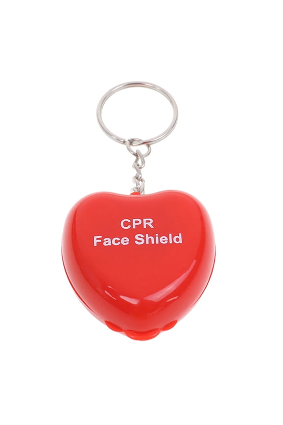 Cpr CPR CPR Face For CPR Resuscitator With Keychain Heart Shape Re