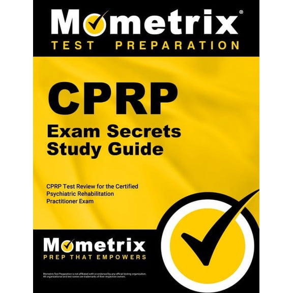 Cprp Exam Secrets Study Guide : Cprp Test Review for the Certified Psychiatric Rehabilitation Practitioner Exam (Paperback)